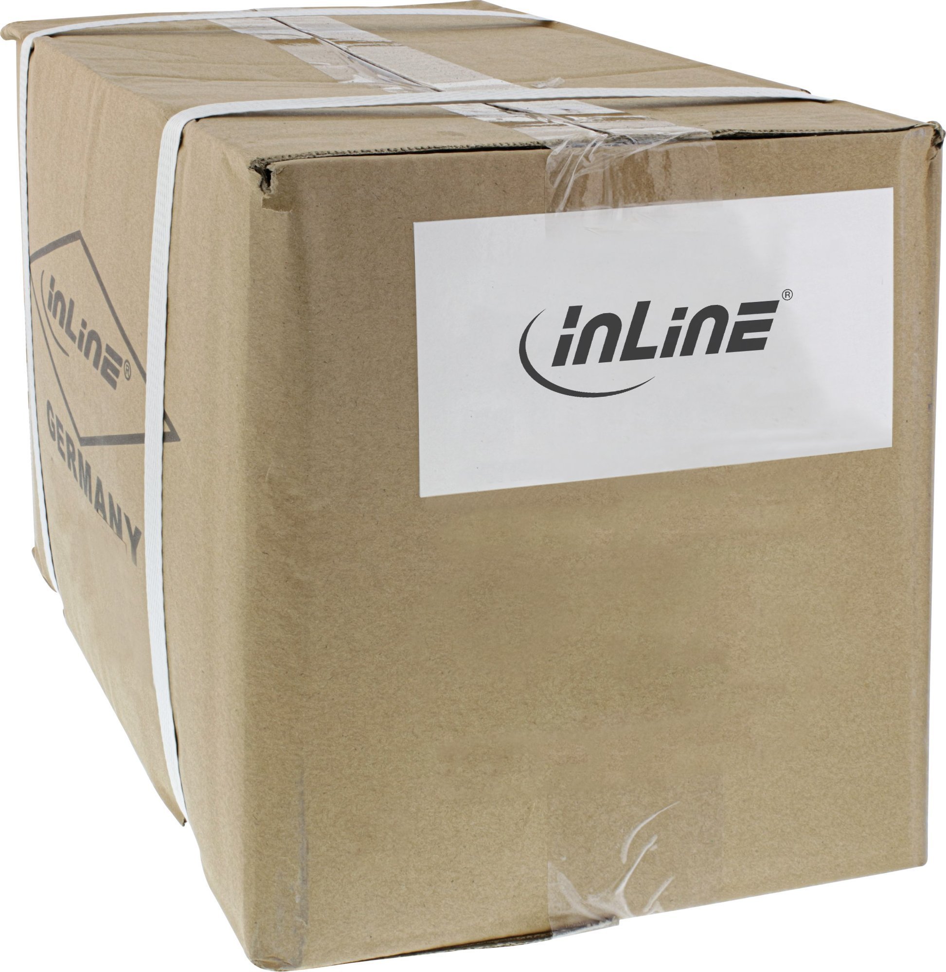 Cablu de alimentare InLine 25 buc. pachet Bulk-Pack InLine® Cablu de alimentare, CEE7/7 înclinat la IEC-C13, negru, H05VV-F, 3x0,75 mm², 3 m