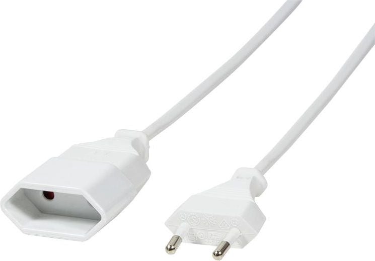 Cablu de alimentare LogiLink CEE 7/16, 2 m, alb (CP126)