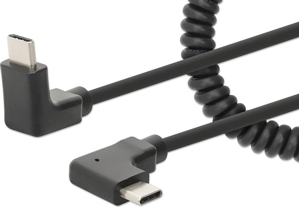 Cablu de alimentare Manhattan Cablu de alimentare Manhattan USB-C 60W/3A pentru încărcare rapidă și sigură