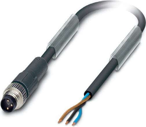 Cablu de conectare 5m soclu unghiular 4P FIELDBUS M12 S / A AB-C4-5,0PUR M12FA-3L (22260327)