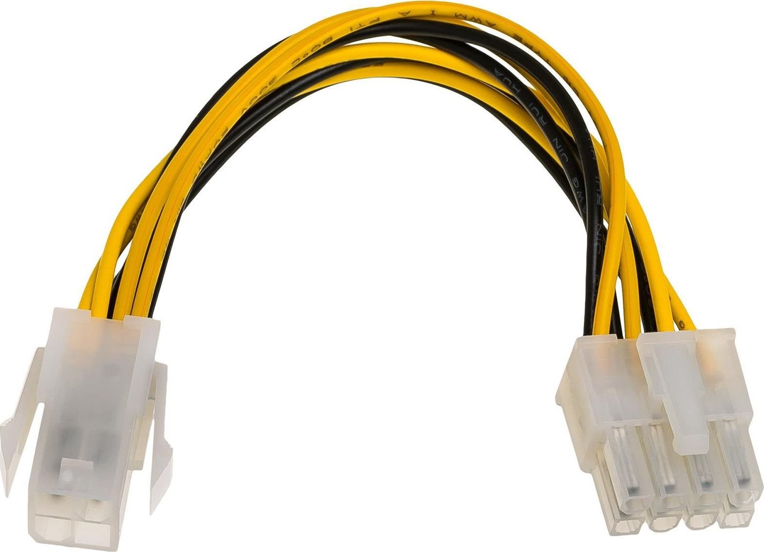 Cablu de conectare , Akyga , AK/CA/10 P4 4pin mama / P8 4+4pin tata , 0.15 m