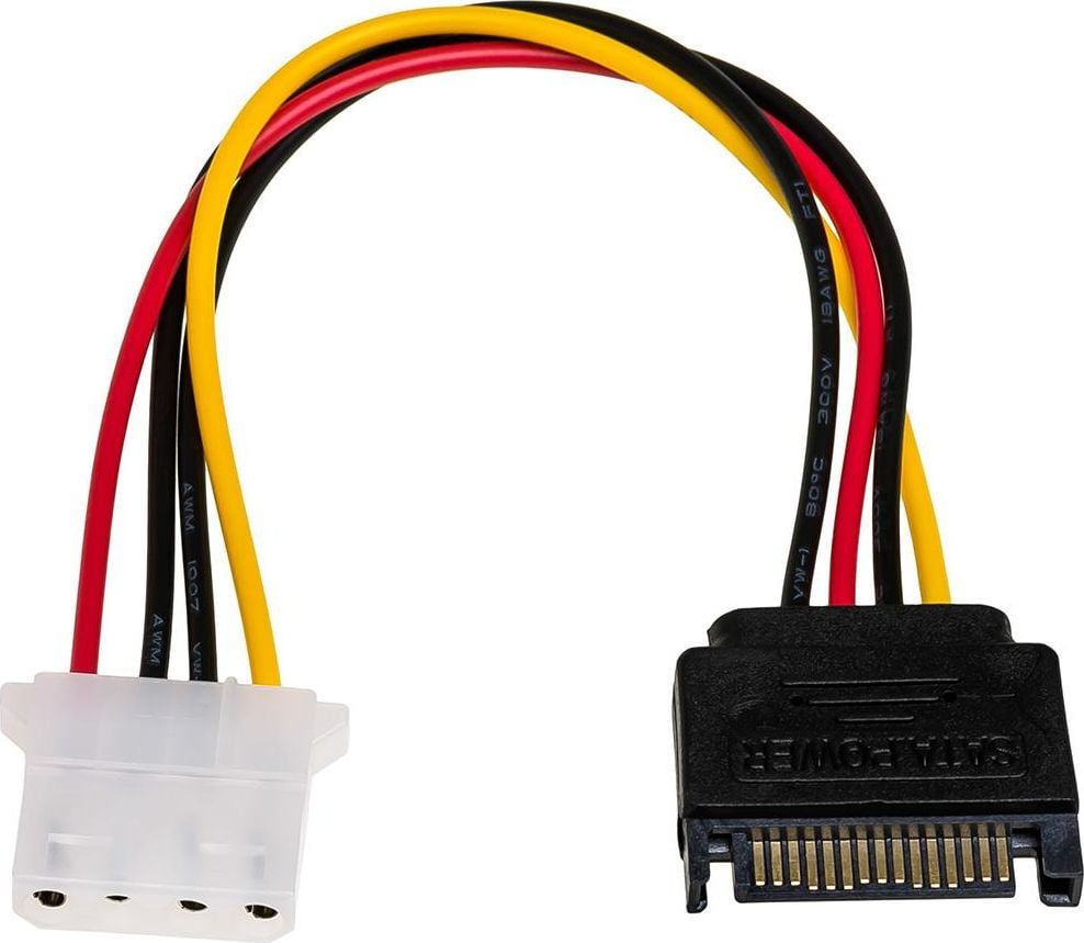 Cabluri - Cablu de conectare , Akyga , AK/CA/11 SATA / Molex , 0.15 m