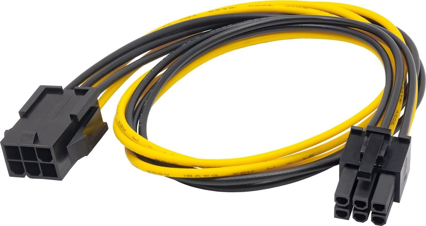 Cabluri - Cablu de conectare , Akyga , AK/CA/46 PCI Express 6pin , 0.4 m