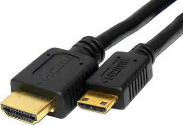 Cablu de conectare , Akyga , AK/HD/10M HDMI/miniHDMI ,1m , negru