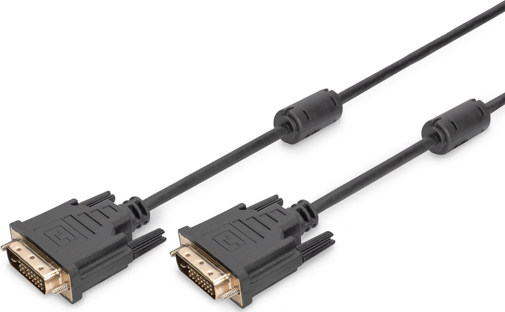 Cablu de conectare , Assmann , DualLink , DVI D (24+1) tata , DVI D (24+1) tata , 1 m ,negru