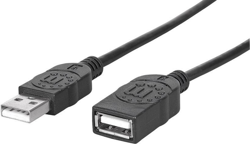 Cablu de conectare de mare viteza , Manhattan , USB A tata/A mama , 1. 8m