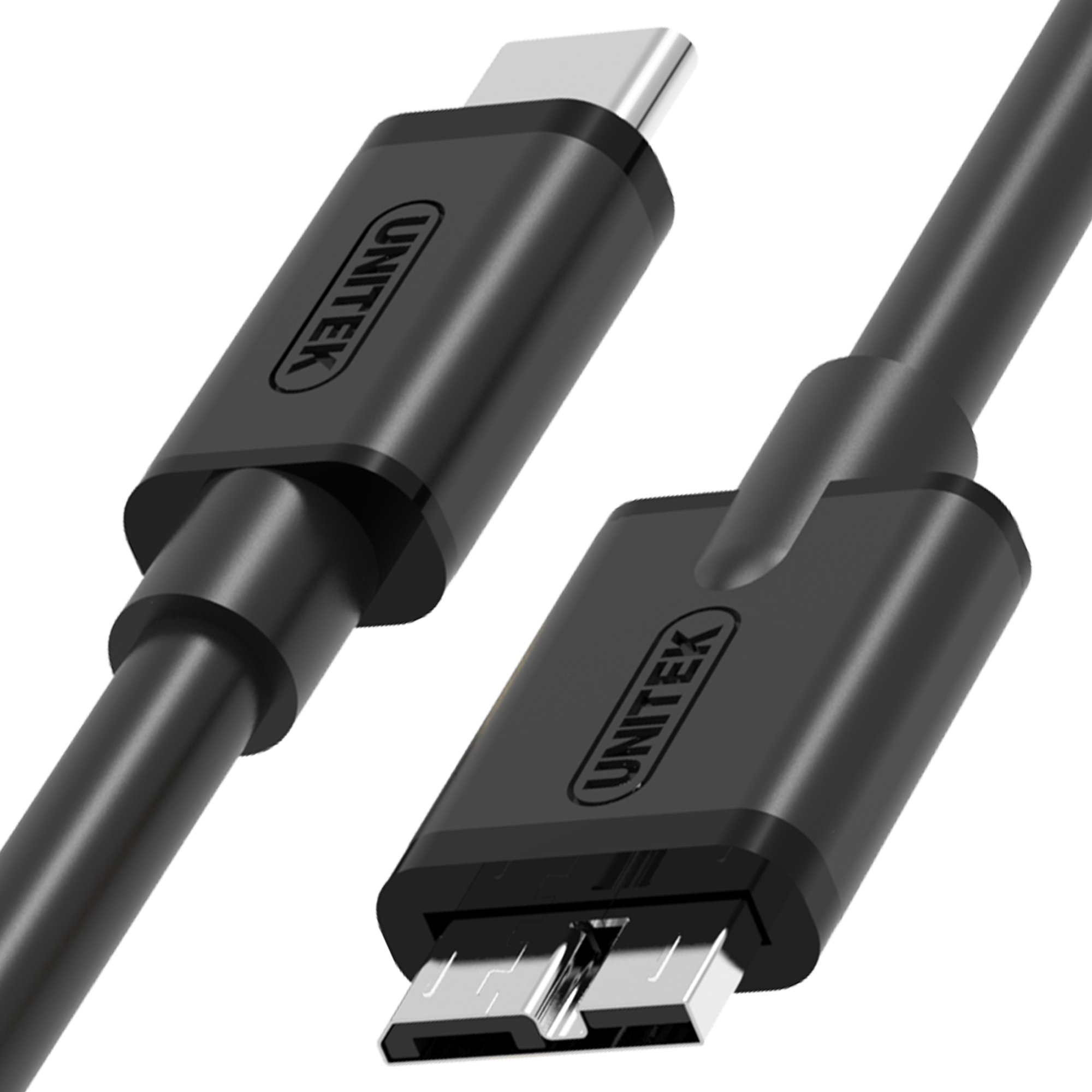 Cablu de date , Unitek , USB tip C tata / microUSB 3.0 Y/C475GBK , 1 m , negru