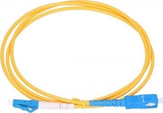 Cablu de retea din fibra optica , ExtraLink , SM SC/UPC LC/UPC SIM 3.0MM , 1m