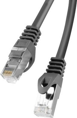 Cablu de retea din fibra optica , Lanberg , RJ45 cat.6 FTP 0.5m , negru