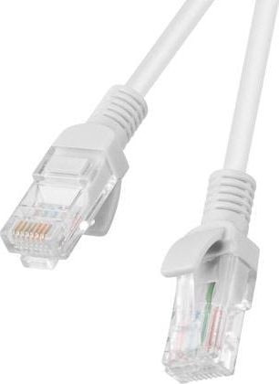 Cablu de retea tip patchcord Lanberg RJ45 cat. 6 UTP 0.5m gri, 10-pack