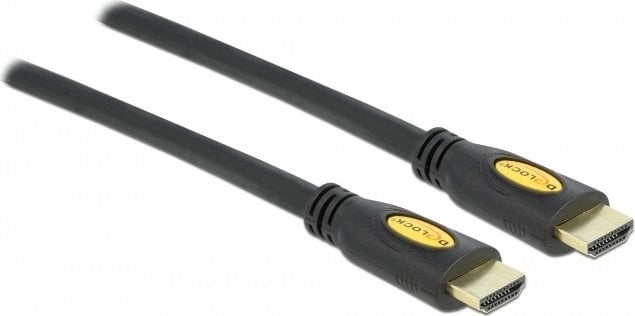 Cablu Delock, 2 x HDMI tata, 1.8m, Negru