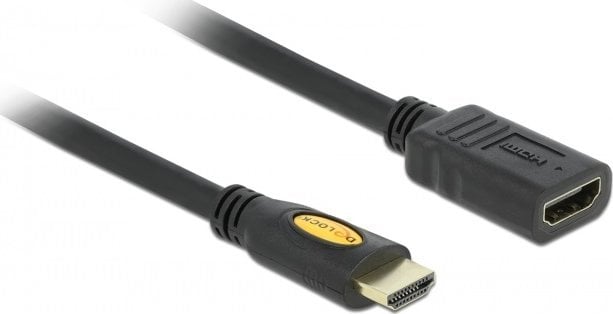Cablu Delock, HDMI - HDMI, negru