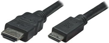 Cablu digital Cabletech HDMI - mini HDMI, 1.8 m, Negru,KPO3713-1.8