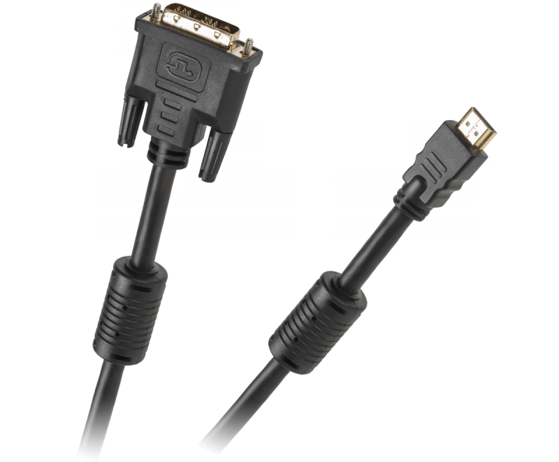 Cablu digital Cabletech KPO3701-10, DVI - HDMI, 5 m, Gold V 1.3B