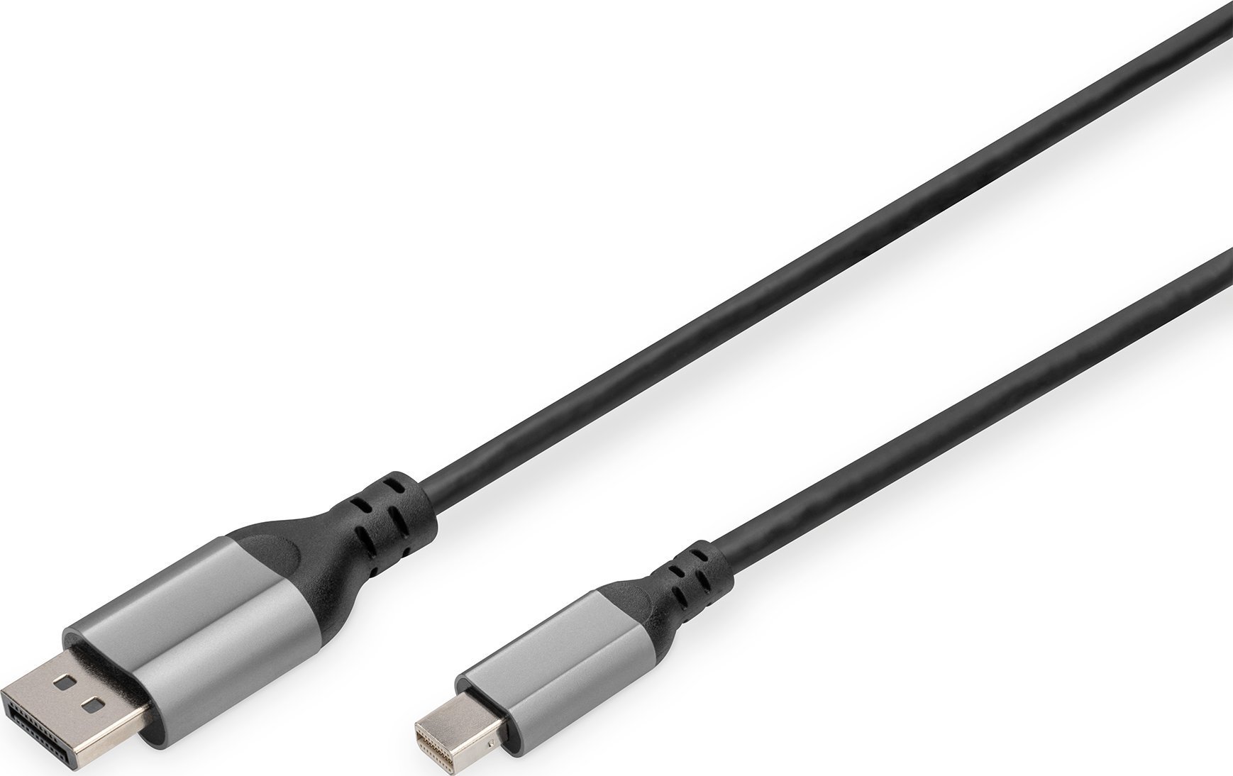 Cablu Digitus Cablu adaptor DIGITUS PREMIUM miniDisplayPort - DisplayPort 8K 60Hz miniDP/DP M/M 2m