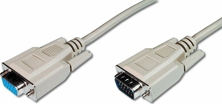 Cablu Digitus D-Sub (VGA) - D-Sub (VGA) 5m alb (AK-310200-050-E)