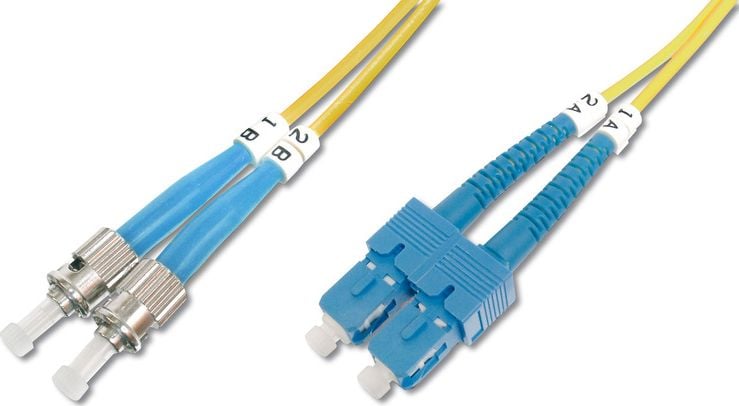 Cablu digitus Fibra optica patch-uri ST - SC 09/125, OS1, 3m (DK-2912-03)