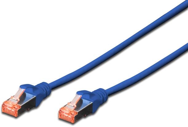 Cablu digitus Patchcord CAT6, S-FTP, 3m, albastru, 10 sztuk (DK-1644-030-B-10)