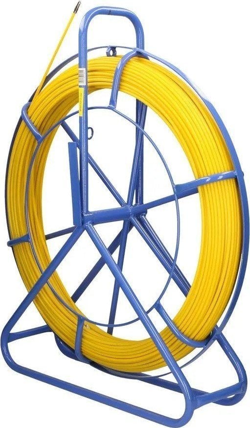 Cablu din fibră de sticlă ExtraLink Pilot FRP pentru tragere cablu, 4,5 mm, 25 m, galben, fără inele