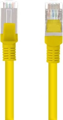 Cabluri si accesorii retele - Cablu ecranat FTP, Lanberg 42799, cat 6, mufat 2xRJ45, lungime 30 m, AWG 26, 250 MHz, de legatura retea, ethernet, portocaliu