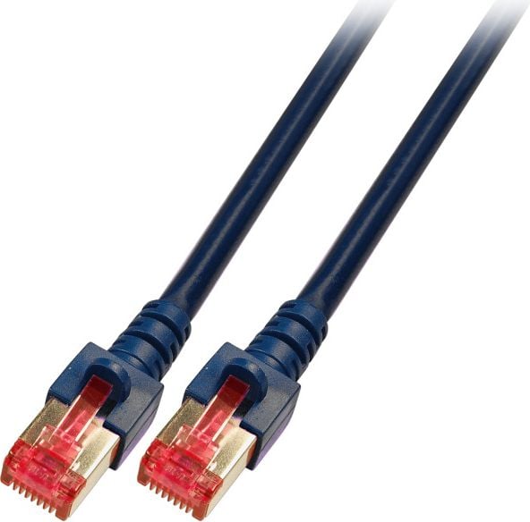 Cablu efb Patchcord, 5m, S / FTP Cat6 PIMF, negru (K5515.5)