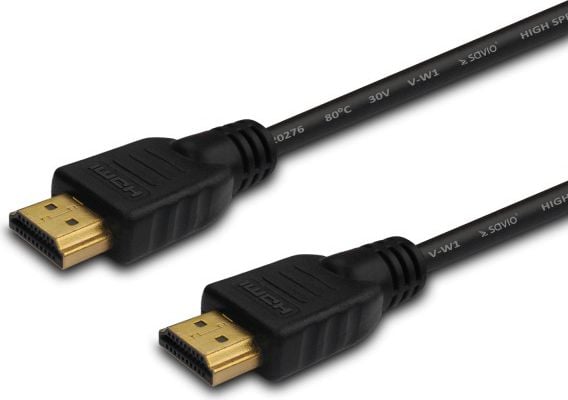 Cablu Elmak, HDMI - HDMI, Negru