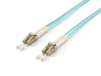 Cablu equip Fibra optica patch LC - LC OM3 multimod Duplex, 0.5m (255419)