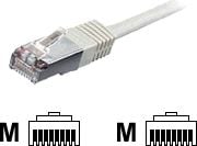 Cablu equip Patch, S / FTP Cat6 PIMF, 0,5m, alb (605517)