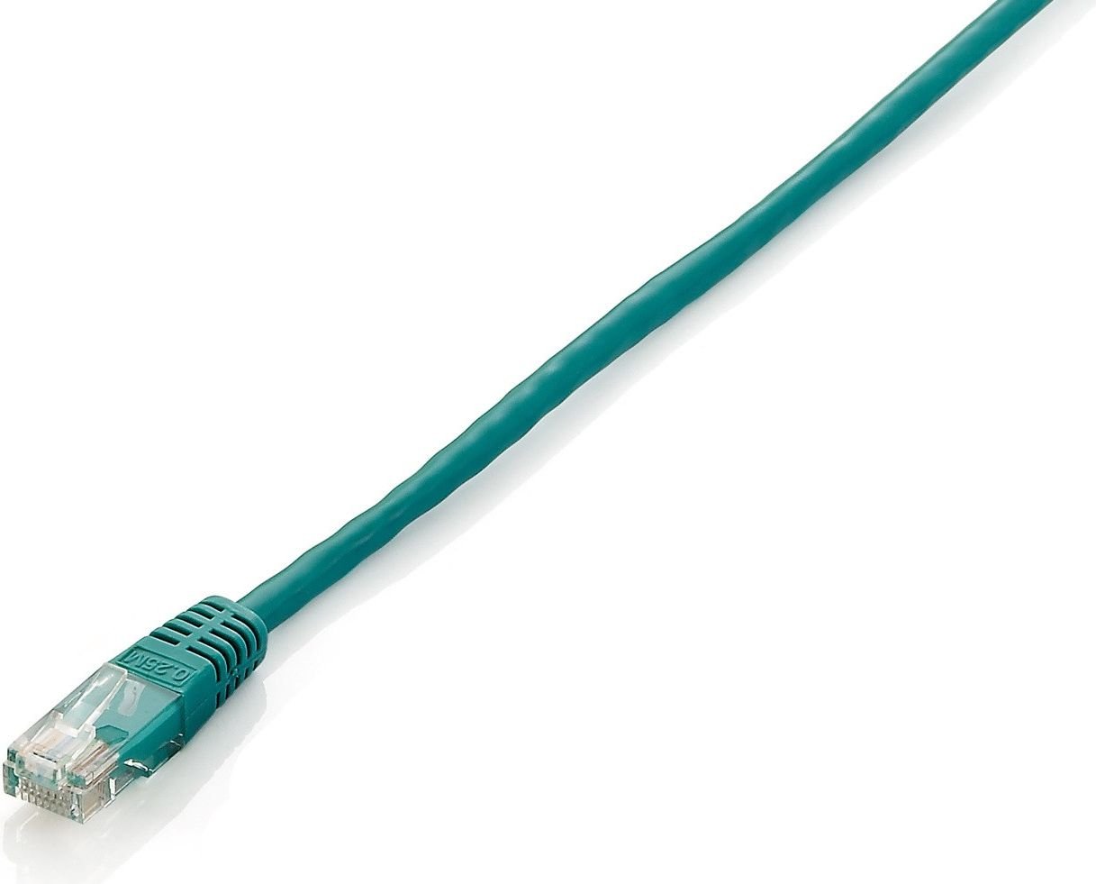 Cablu equip RJ-45/RJ-45 kat.6 U/UTP verde 7.5m (625445)