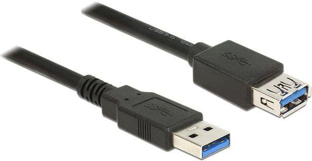 Cablu extensie USB Delock, M / T 3.0, 2 m, Negru