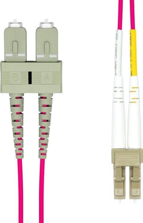 Cablu Fibră ProXtend ProXtend LC-SC UPC OM4 Duplex MM 4M