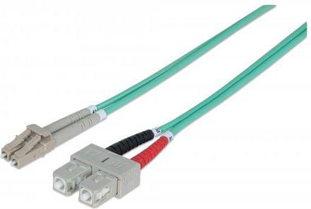 Cablu fibră optică Intellinet Network Solutions LC - SC 1m albastru (750912)