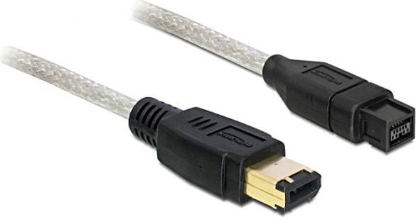 Cablu FireWire 1m 9p/6p, Delock - 82595