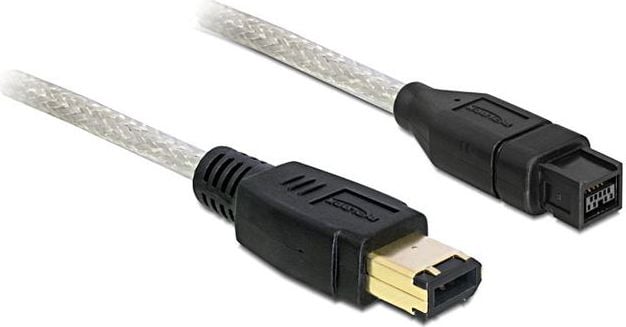 Cabluri - Cablu FireWire 2m 9p/6p, Delock - 82596