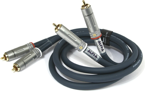Cablu Furutech-ADL, RCA (Cinch) x2 - RCA (Cinch) x2, Negru