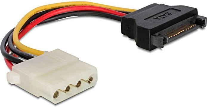 Cablu gembird Kabel do dysków Serial ATA zasilający 0,15M (CC-SATA-PS-M)
