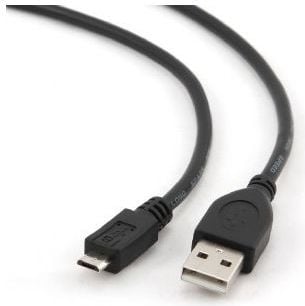 Cabluri - Cablu Gembird, USB/Micro USB, USB 2.0, 3m, Negru