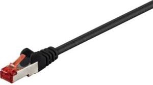 Cablu goobay Kabel krosowy patchcord S/FTP PiMF kat. 6 LSZH negru 30m (68699)