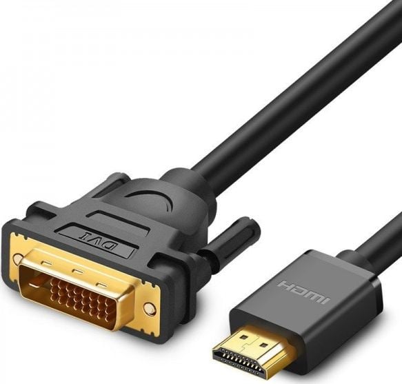Cablu HDMI -DVI UGREEN HD106 4K, 3m Negru