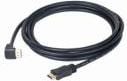 Cablu HDMI Tata (CC-HDMI490-6), Cablexpert , 90 de grade, 1,8 m, Negru