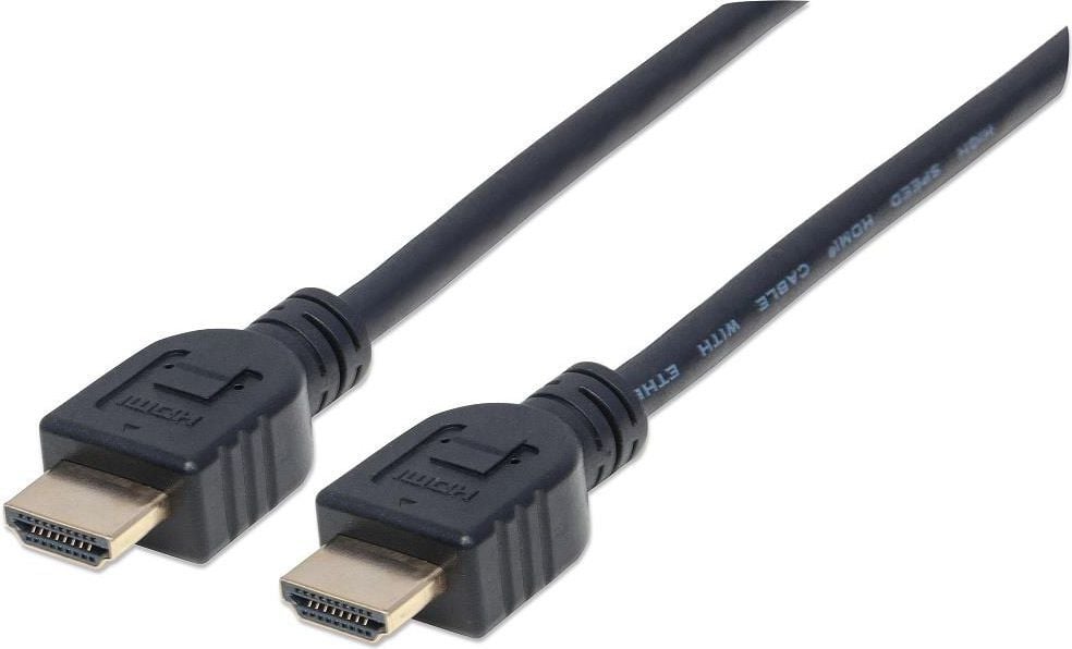 Cablu HDMI tata - HDMI tata, CL3 High Speed, 3M, Manhattan, Negru , ICOC HDMI-CL3-030