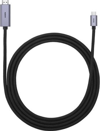 Cablu High Definition, Baseus, USB-C - HDMI 4K60Hz, 1m, Negru