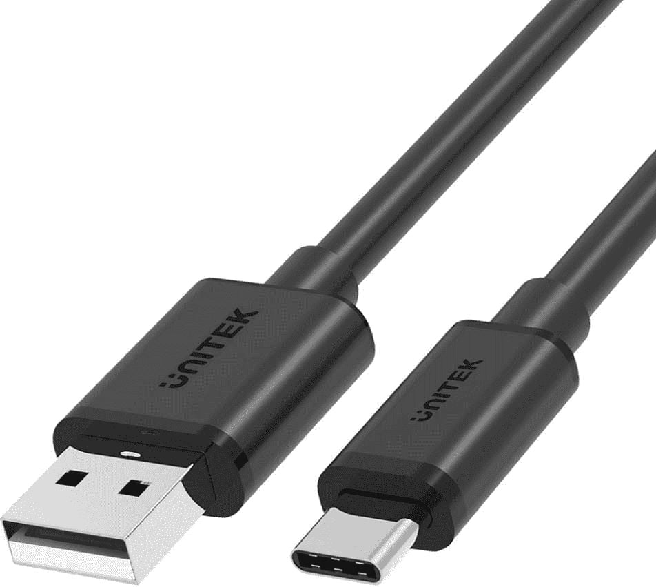 Cablu incarcare USB-C la USB UNITEK, Negru, 3 m