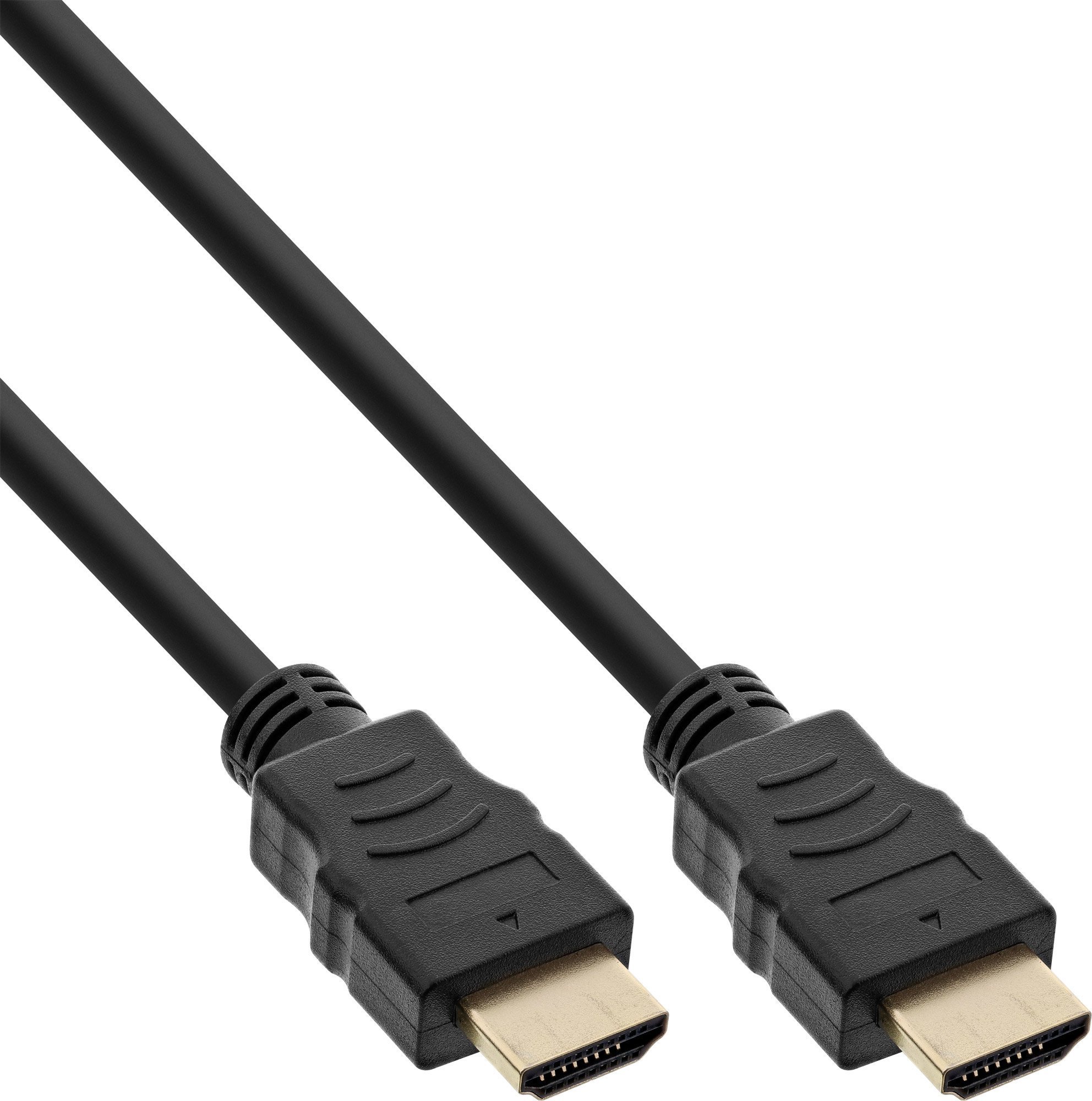 Cablu InLine 30 buc. Cablu HDMI Bulk-Pack InLine®, HDMI-High Speed cu Ethernet, Premium, 4K2K, mascul / mascul, negru / auriu, 2m