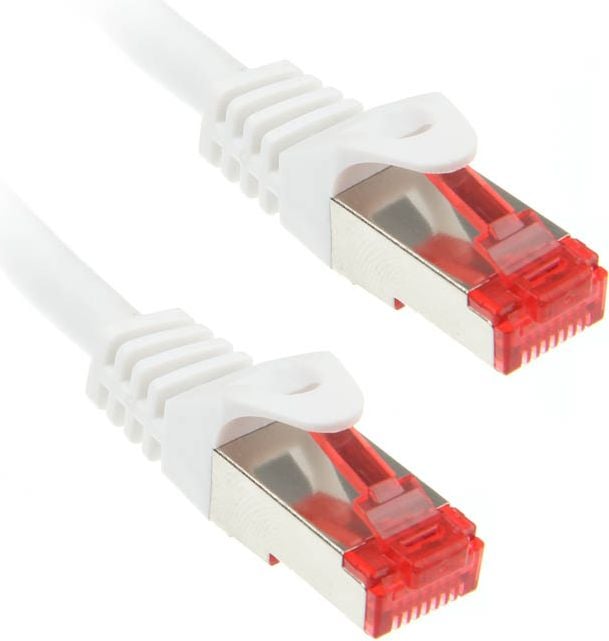 Cablu inline 3m Cat.6 kabel sieciowy 1000 Mbit RJ45 - alb (76403W)