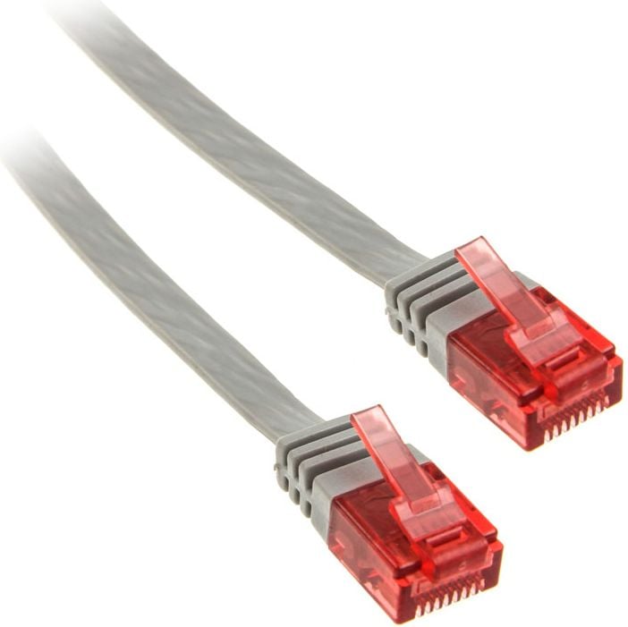 Cablu inline 3m - retea de cablu U / UTP - 1000 Mbit - Cat.6 - RJ45 - Gri (71603)
