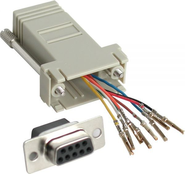 Cablu inline Adaptorul 9 pini D-sub femela - RJ45 female - 68889B