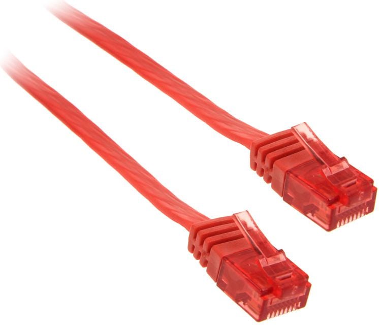 Cablu inline Cablu de 1.5m U / UTP Cat.6 RJ45 1000 Mbit rosu (71614R)