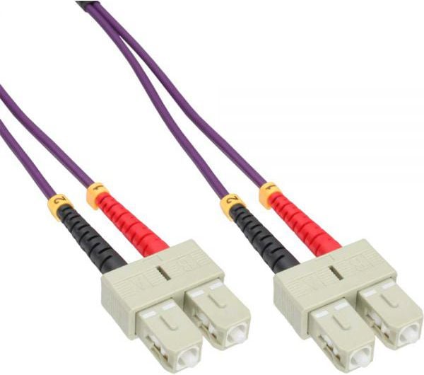 Cablu inline De fibra optica patch SC / SC 50/125 gm, 10m OM4 (83510P)