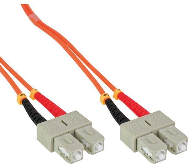 Cablu inline De fibra optica patch SC / SC 50/125 gm, OM2, 0.5m (83555)